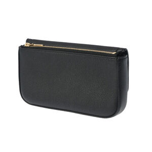 Louis Vuitton Chain Black Taurillon Beige Shoulder Bag Lockme